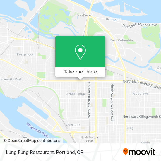 Mapa de Lung Fung Restaurant