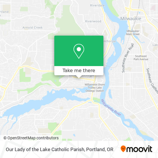 Mapa de Our Lady of the Lake Catholic Parish