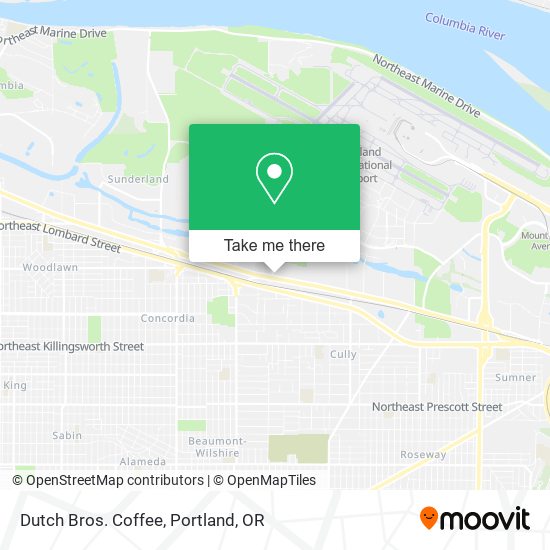 Dutch Bros. Coffee map