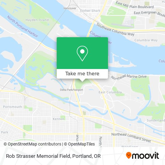 Rob Strasser Memorial Field map