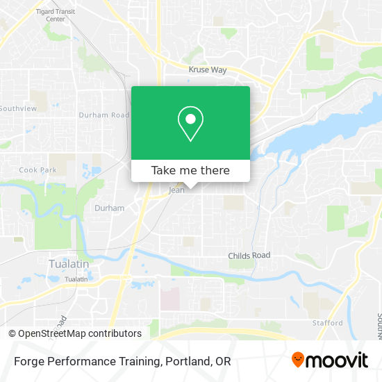 Mapa de Forge Performance Training
