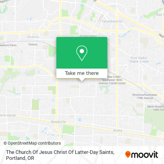 Mapa de The Church Of Jesus Christ Of Latter-Day Saints