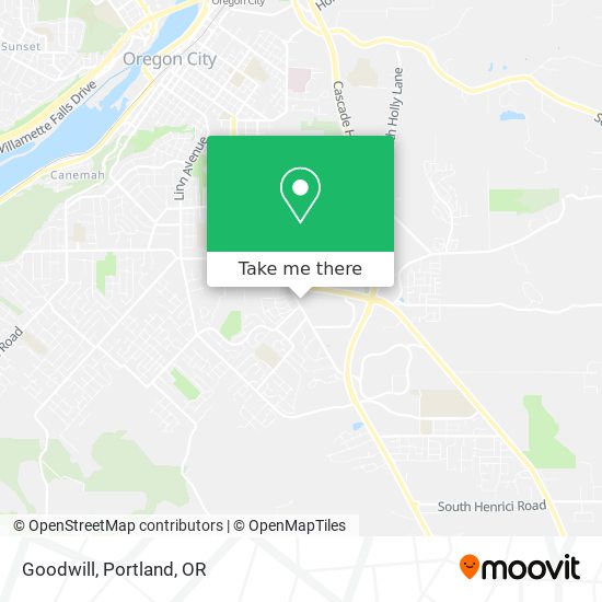 Goodwill map