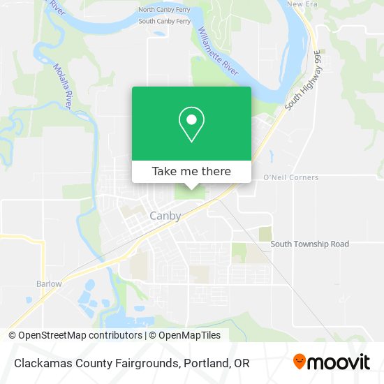 Mapa de Clackamas County Fairgrounds