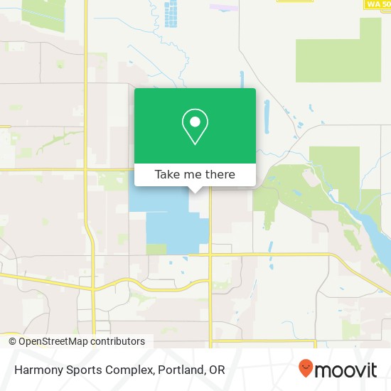 Harmony Sports Complex map