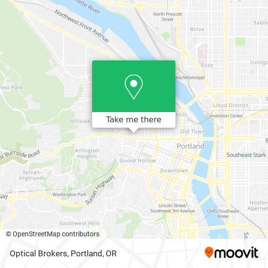 Optical Brokers map