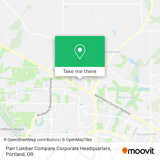 Parr Lumber Company Corporate Headquarters map