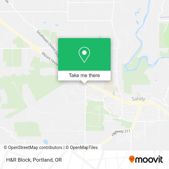 H&R Block map