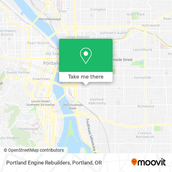 Mapa de Portland Engine Rebuilders