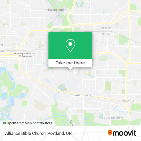 Alliance Bible Church map