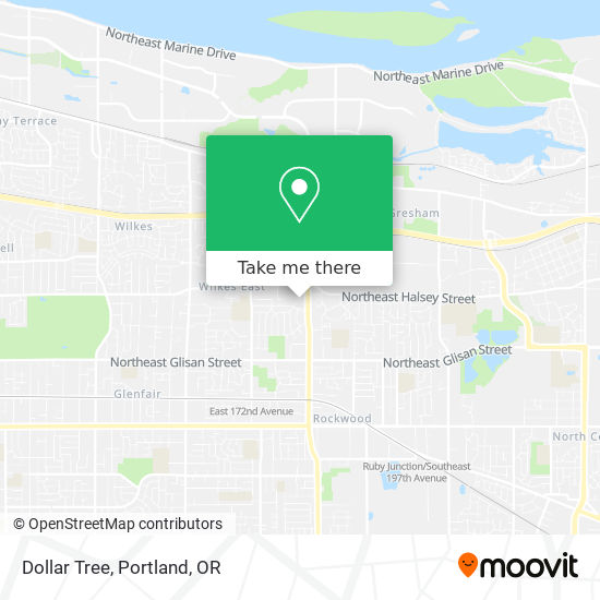 Dollar Tree map