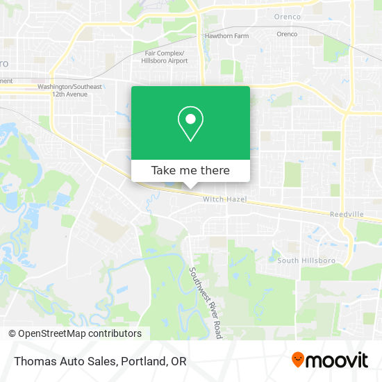 Mapa de Thomas Auto Sales