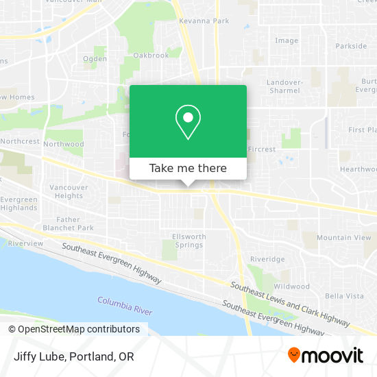 Jiffy Lube map