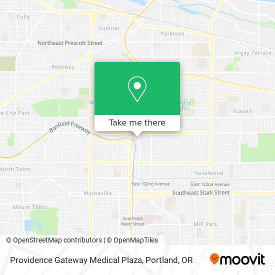 Mapa de Providence Gateway Medical Plaza