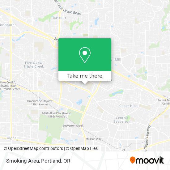 Smoking Area map