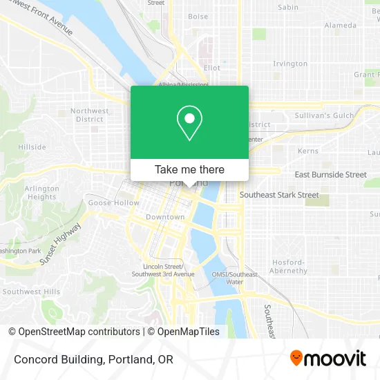 Mapa de Concord Building