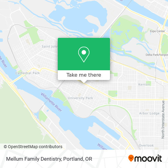 Mellum Family Dentistry map