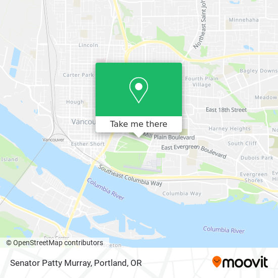 Mapa de Senator Patty Murray