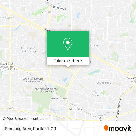 Smoking Area map