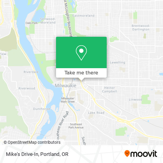 Mapa de Mike's Drive-In