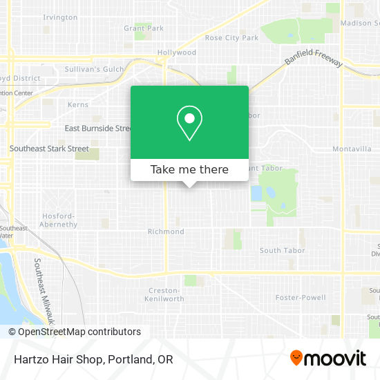 Mapa de Hartzo Hair Shop