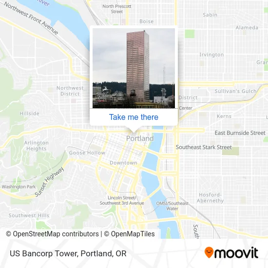 US Bancorp Tower map