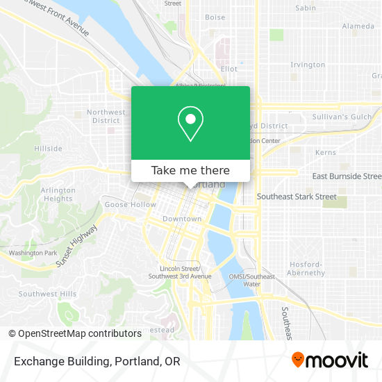 Exchange Building map