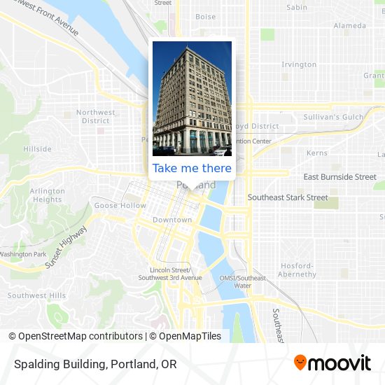 Spalding Building map