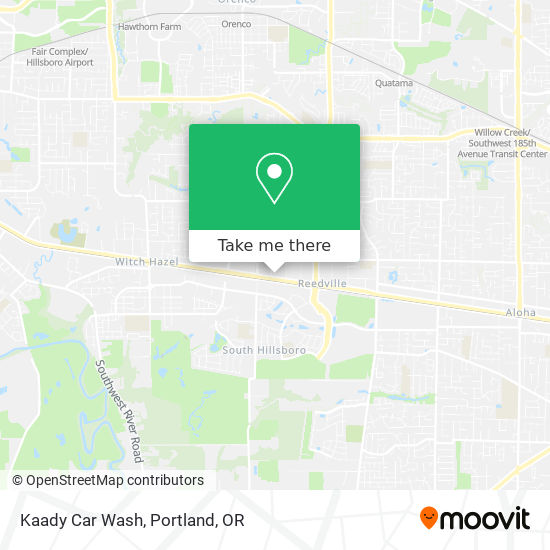 Kaady Car Wash map