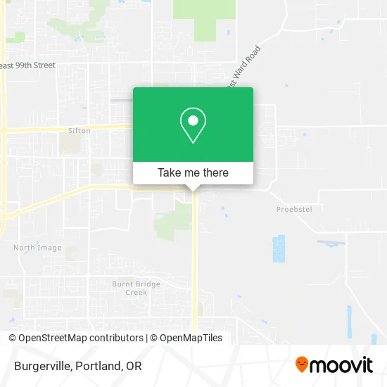 Burgerville map