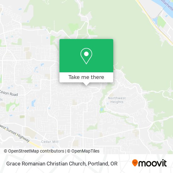 Mapa de Grace Romanian Christian Church