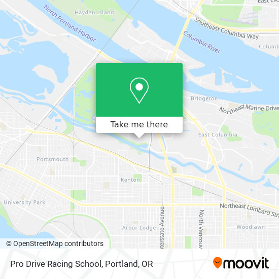 Mapa de Pro Drive Racing School