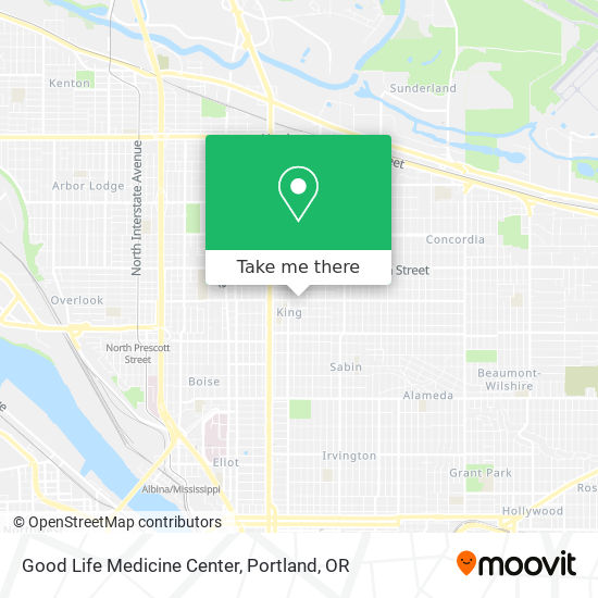 Good Life Medicine Center map