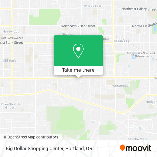 Mapa de Big Dollar Shopping Center