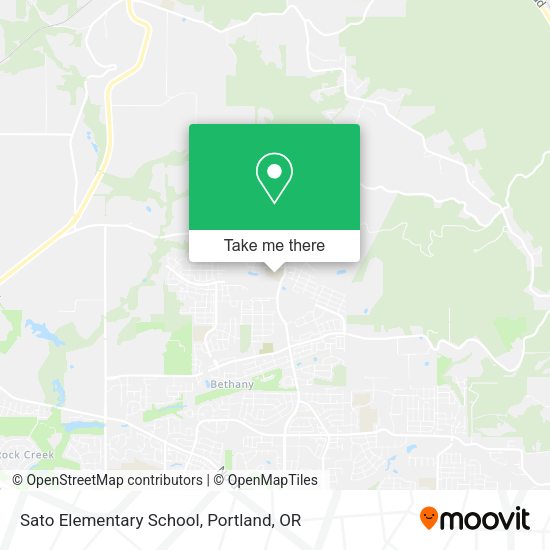 Mapa de Sato Elementary School