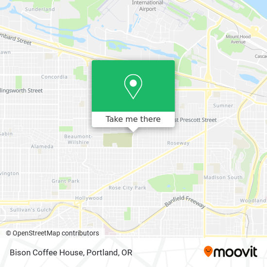 Mapa de Bison Coffee House