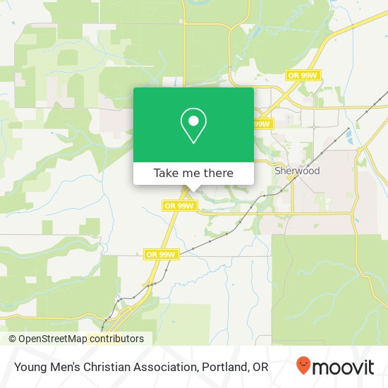 Young Men's Christian Association map