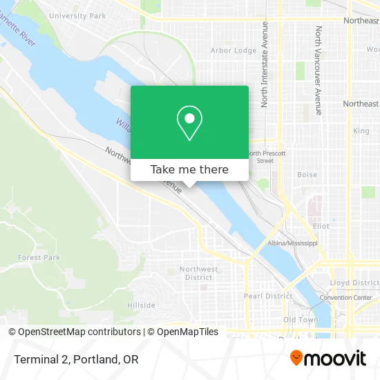 Terminal 2 map