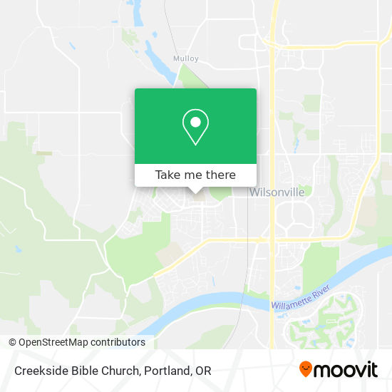 Mapa de Creekside Bible Church