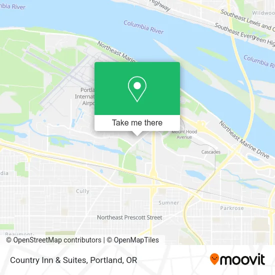 Mapa de Country Inn & Suites