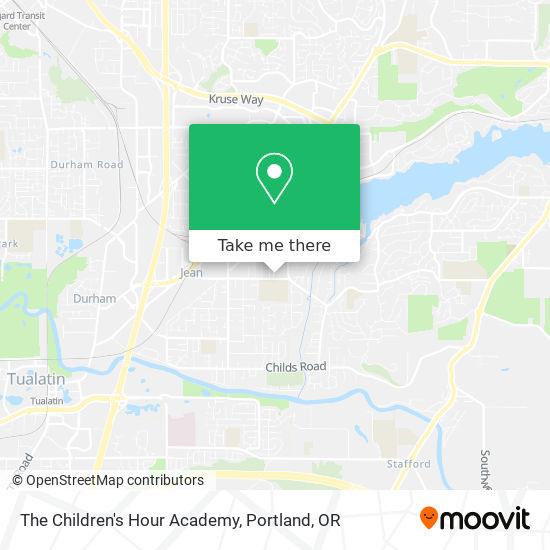 The Children's Hour Academy map
