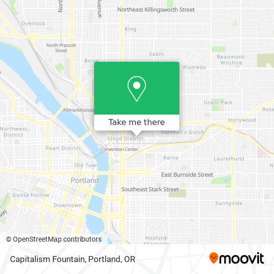 Capitalism Fountain map