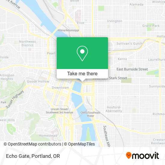 Echo Gate map
