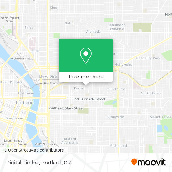 Digital Timber map