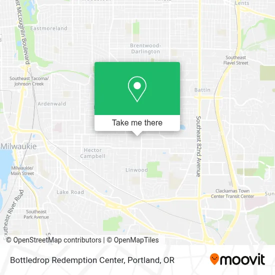 Bottledrop Redemption Center map