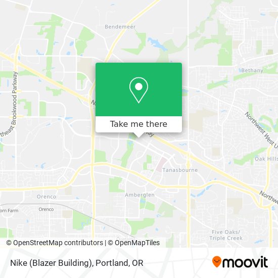 Nike (Blazer Building) map