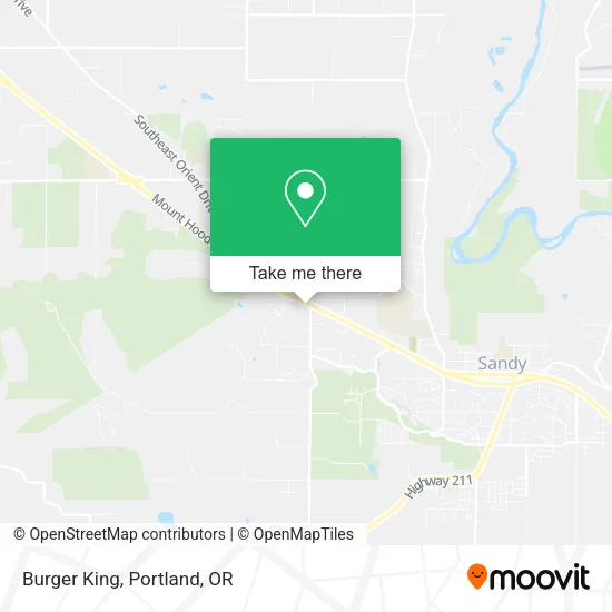 Burger King map
