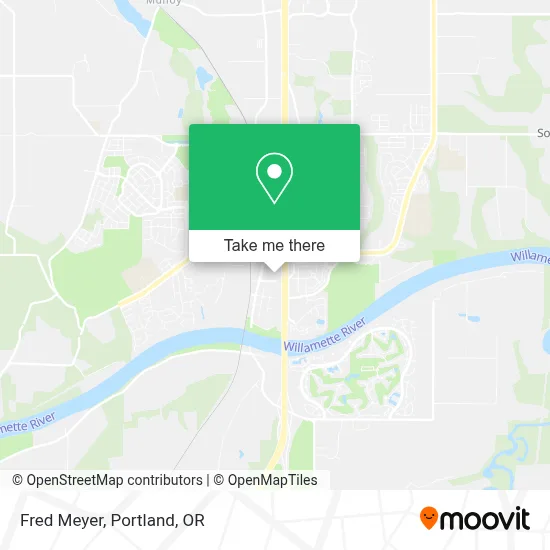 Fred Meyer map