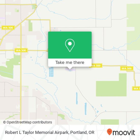 Robert L Taylor Memorial Airpark map