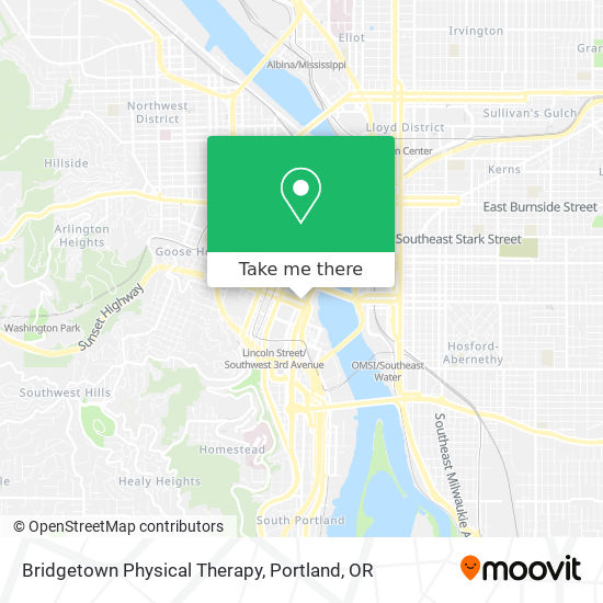 Bridgetown Physical Therapy map